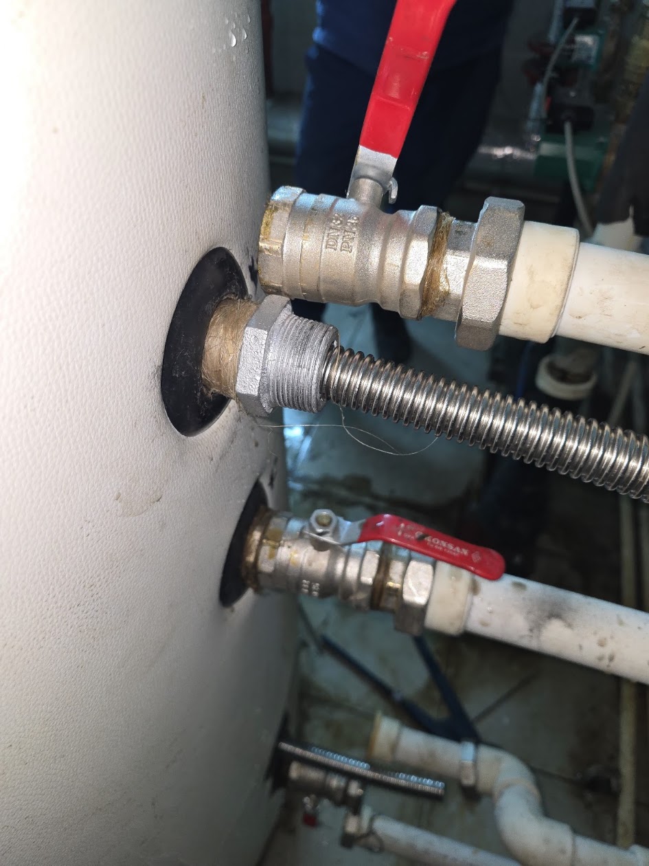 Boyler 316L Flex Serpantin Değişimi
